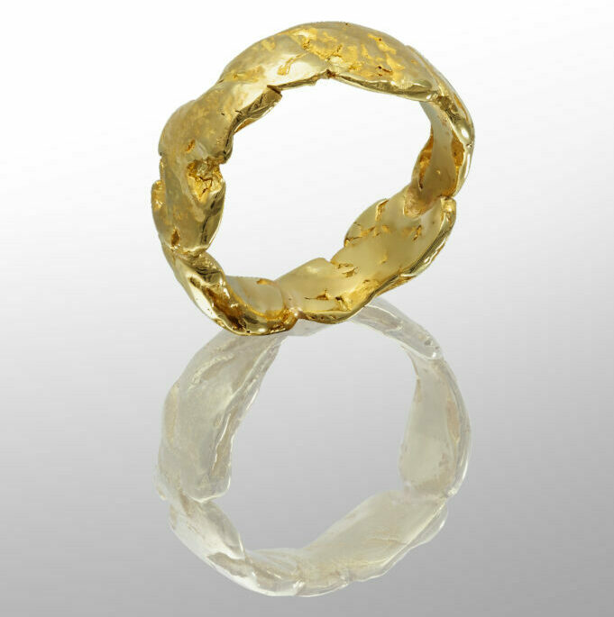 Кольцо - "Золотой самородок"