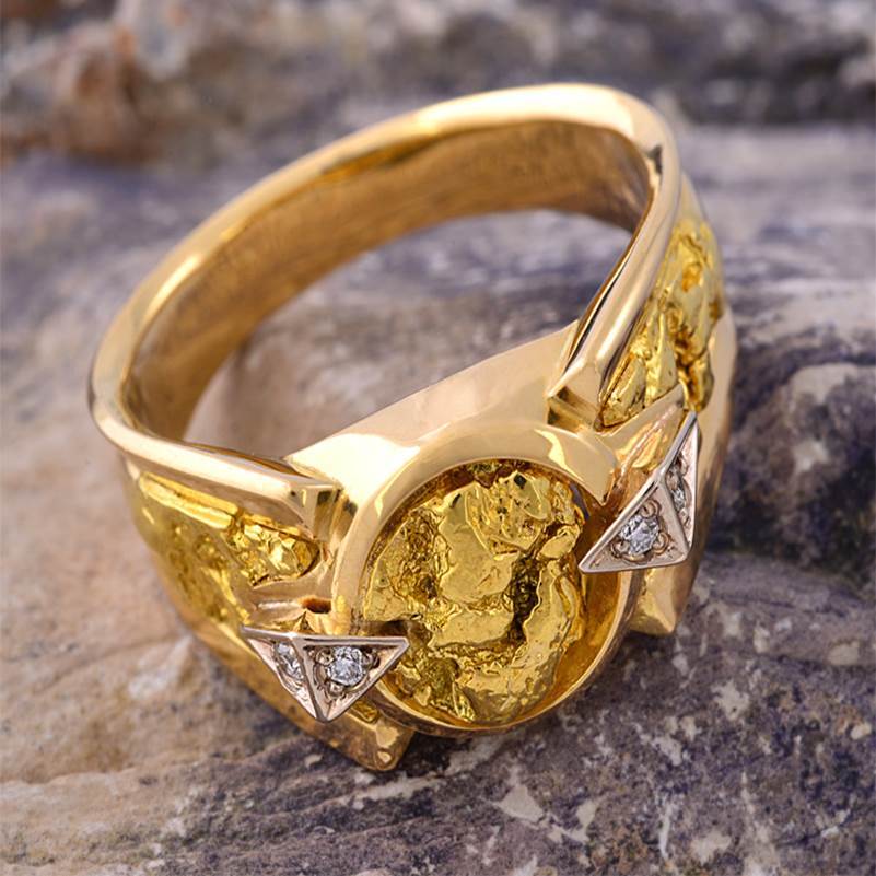 Кольцо со вставками ОСЗ                        Артикул - К 0119