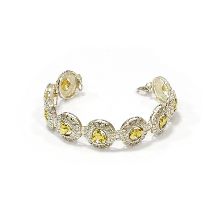 Браслет со вставками ОСЗ       Артикул - 1310 "Миллиония"